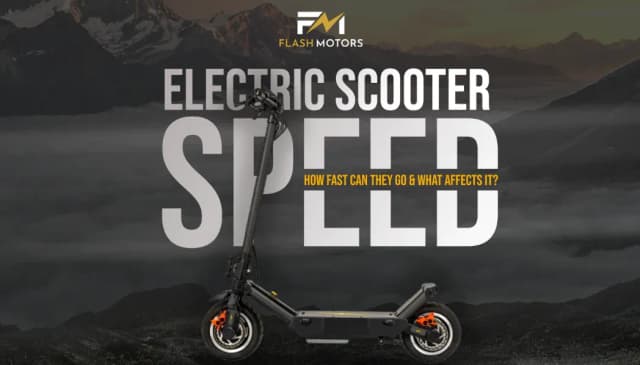 Electric Scooter Speed: How Fast Can They Go & What Affects It?