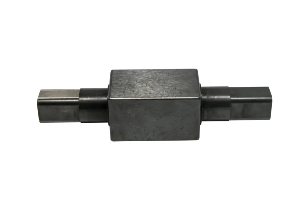 Rear + front shock absorber axis steering rod